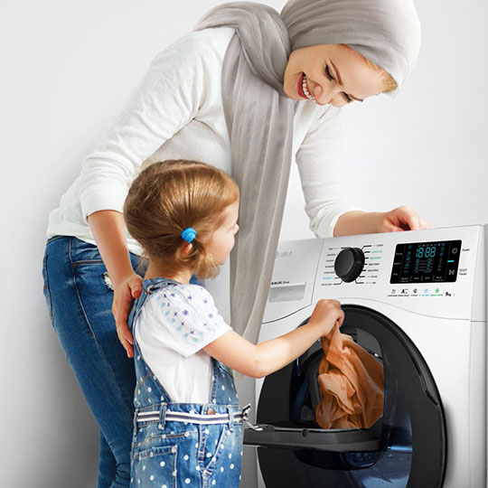 ماشین لباسشویی اسنوا 9 کیلویی واش این واش SWM-94W61